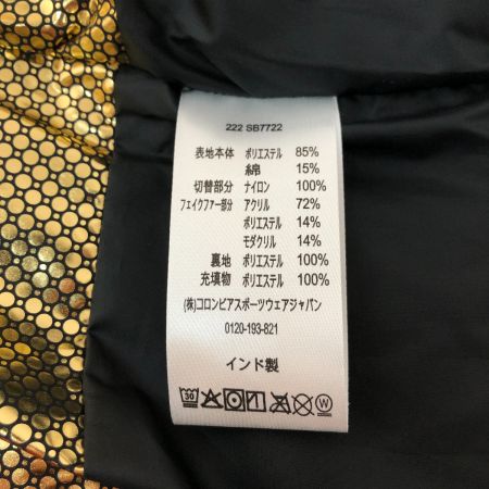  Columbia コロンビア ダウンジャケット　L（155cm） SB7722 ① キャメル