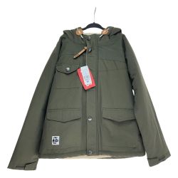 □□ CHUMS チャムス キャンピングボアパーカー 130-145cm(XL) CH-24-1C40-M022-06 ① カーキ Aランク