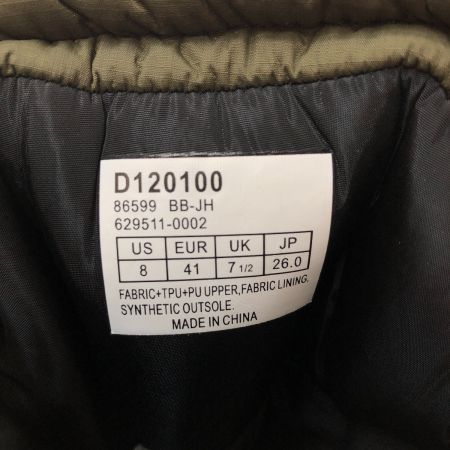  Danner ダナー スノーブーツ 26cm D120100 カーキグリーン 本体のみ
