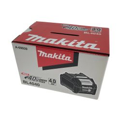 □□ MAKITA マキタ 電動工具 バッテリー 40V 4.0Ah BL4040 Sランク