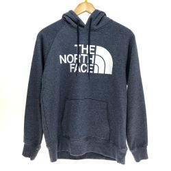 □□ THE NORTH FACE ザノースフェイス バックロゴプルオーバースウェットパーカー Sサイズ 509083 ネイビー Bランク