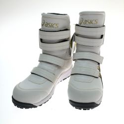 □□ asics アシックス 安全靴 ウィンジョブ 25.5cm FCP401 ホワイト Sランク