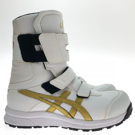  asics アシックス 安全靴 ウィンジョブ 25.5cm FCP401 ホワイト