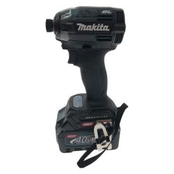 □□ MAKITA マキタ 充電式インパクトドライバ　40ｖ TD002GRDXB ブラック Sランク