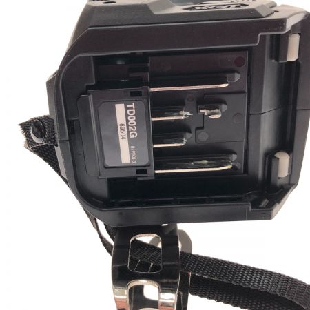  MAKITA マキタ 充電式インパクトドライバ　40ｖ TD002GRDXB ブラック