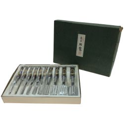 □□  優良組鑿セット 10本組 Sランク