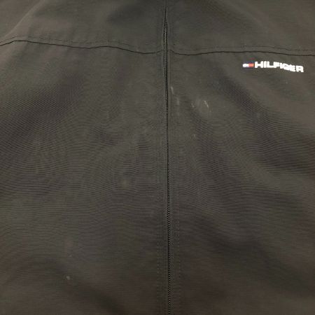  TOMMY HILFIGER トミーヒルフィガー ブルゾン Ｌサイズ RN＃77806 ブラック