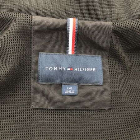  TOMMY HILFIGER トミーヒルフィガー ブルゾン Ｌサイズ RN＃77806 ブラック