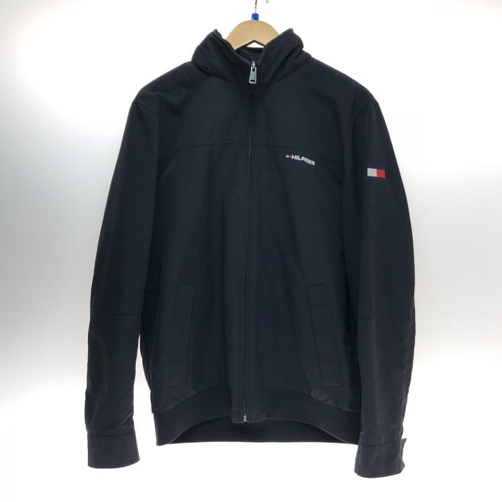 TOMMY HILFIGER トミーヒルフィガー ブルゾン Ｌサイズ RN＃77806 ブラック｜中古｜なんでもリサイクルビッグバン