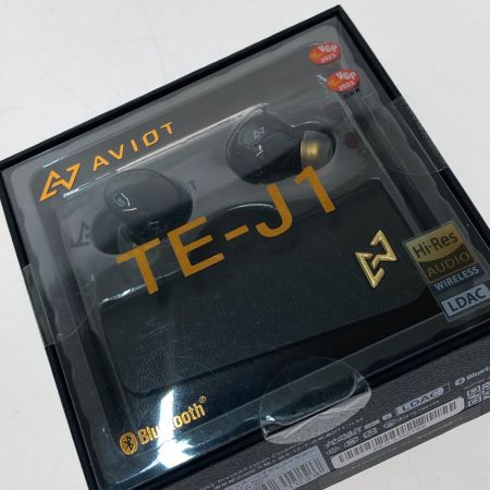  AVIOT ワイヤレスイヤホン TE-J1 ブラック