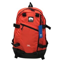 □□ adidas アディダス バックパック リュック H22714 レッド x ブラック x ホワイト Bランク