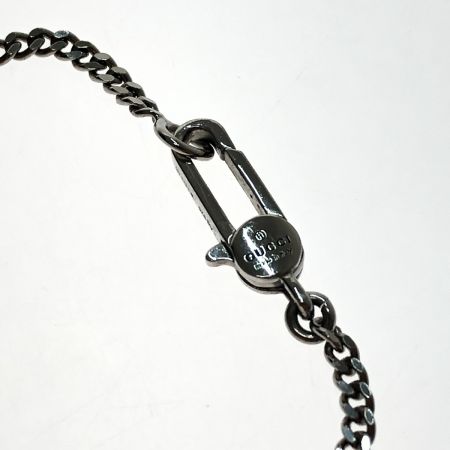  GUCCI グッチ シルバー ペンダント ネックレス〔グッチゴースト〕 455315 J8400