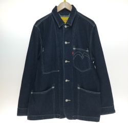 □□ LEVI'S Red カバーオール/デニムジャケット Sサイズ AO146-0000 インディゴ Aランク