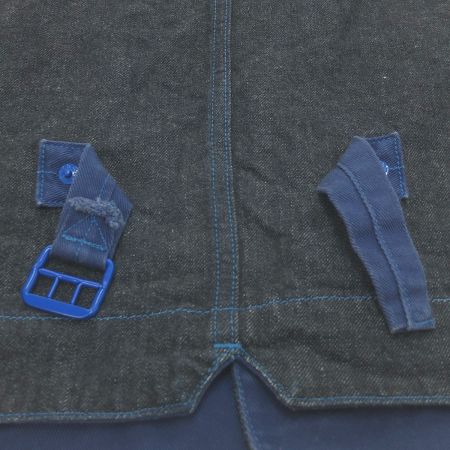  stussy ステューシー ブルーステッチ デニムベスト Mサイズ PCL16T PCL15-105