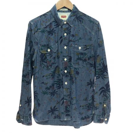  LEVI'S リーバイス 総柄 シャンブレーシャツ Sサイズ