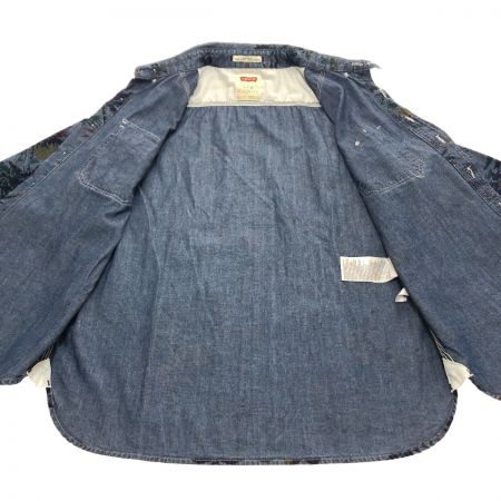  LEVI'S リーバイス 総柄 シャンブレーシャツ Sサイズ