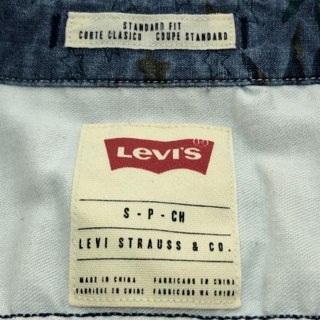  LEVI'S リーバイス 総柄 シャンブレーシャツ Sサイズ