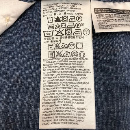  LEVI'S リーバイス 総柄 シャンブレーシャツ Sサイズ
