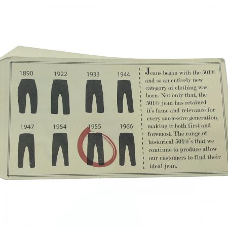  LEVI'S リーバイス ジーンズ VINTAGE CLOTHING 1955モデル 501® W30×L34