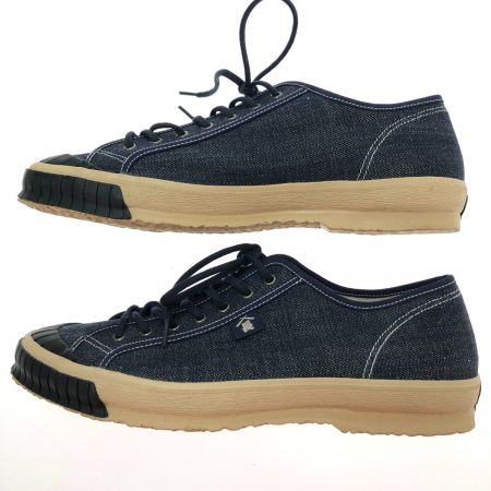  BALL BAND デニム ローカットスニーカー25.5cm 本体のみ BB-06001 ネイビー