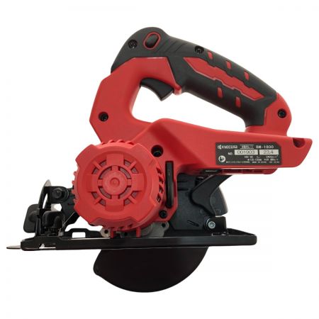  KYOCERA キョウセラ 家庭向け 充電式丸ノコ BW-1800L1 レッド