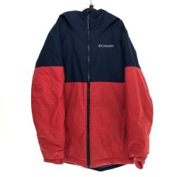 □□ Columbia アルパインアクションⅡジャケット Mサイズ SB0105 レッド/ネイビー Cランク