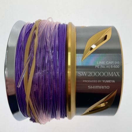 SHIMANO シマノ リールパーツ 夢屋 20 ステラ SW 20000 MAXスプール