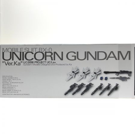  BANDAI バンダイ 機動戦士ガンダムUC ユニコーンガンダム Ver.Ka 1/100スケール プラモデル
