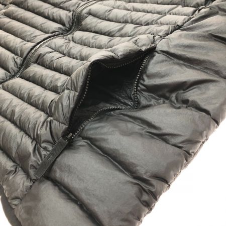  STONE ISLAND ストーンアイランド スタンドカラー キルティング ライト ダウンジャケット XLサイズ 771541524 ブラック