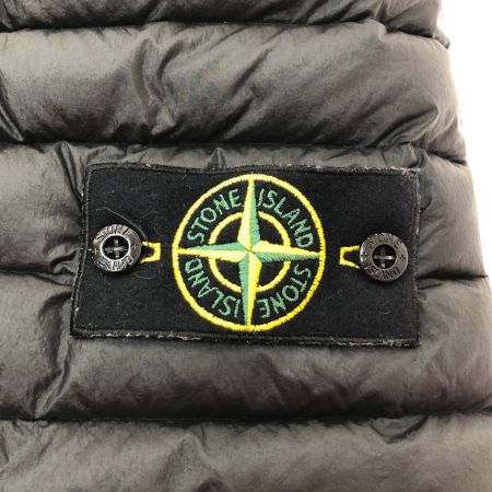  STONE ISLAND ストーンアイランド スタンドカラー キルティング ライト ダウンジャケット XLサイズ 771541524 ブラック