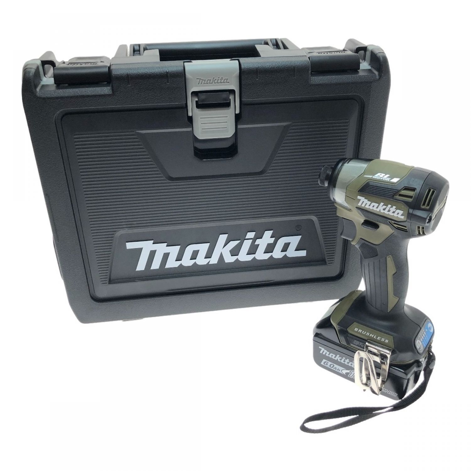 未使用】makita(マキタ) 18V充電式インパクトドライバ オリーブ