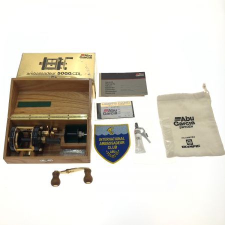 Abu Garcia アブガルシア ベイトリール　アンバサダー　5000CDL　DeLuxe 86-0 89-90 5000CDL