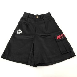 □□ BEFTEY ハーフパンツ 寸足らずズボン フリーサイズ 121SS050090 ブラック Bランク
