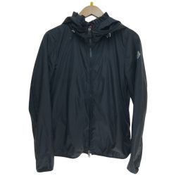 □□ MONCLER モンクレール LAIT ナイロンジップアップパーカー Sサイズ F10931A73600 ブラック Aランク