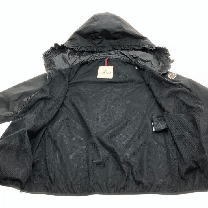 MONCLER モンクレール LAIT ナイロンジップアップパーカー Sサイズ F10931A73600 ブラック｜中古｜なんでもリサイクルビッグバン