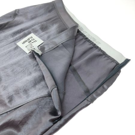  THINGS THAT MATTER ACETATE SATIN MAXI SKIRT Mサイズ 0582TM0119P ライトグレー