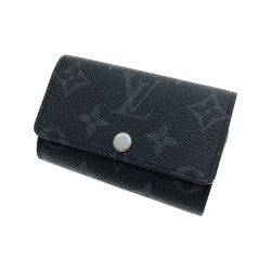 □□ LOUIS VUITTON ルイヴィトン キーケース ミュルティクレ 6 イニシャル有 本体のみ M82603 Aランク