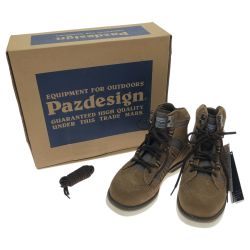 □□ Pazdesign パズデザイン ストリームダンサー ウェーディングシューズⅢ 24cm ZWS-608 ブラウン Aランク