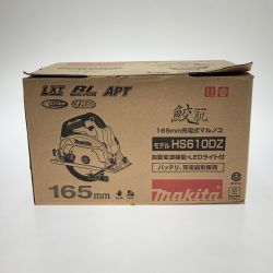 □□ MAKITA マキタ 165ｍｍ　充電式マルノコ HS610DZ Aランク