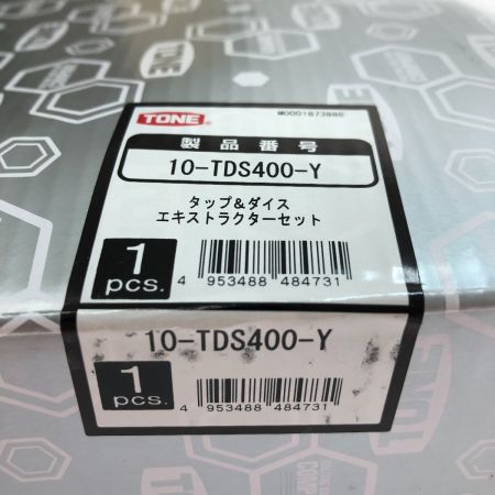  TONE トネ タップ＆ダイスセット TDS400 ブラック