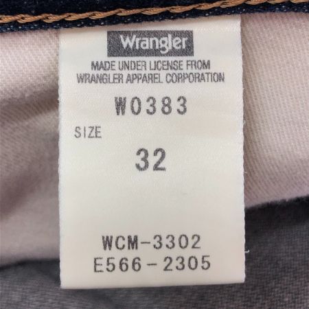  Wrangler ラングラ デニムパンツ ジーンズ SIZE 32 W0383 インディゴ