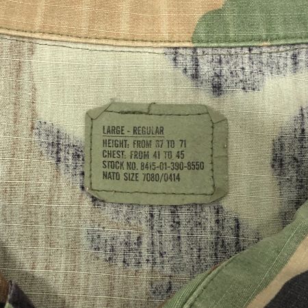  00s U.S.ARMY ジャケット フィールドジャケット LARGE-REGULAR(L) 2001年製 古着 グリーン
