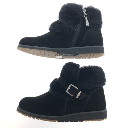  EMU エミュー ブーツ Oxley Fur Cuff 24cm W11698 ブラック