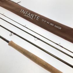 □□ TIEMCO ティムコ フライロッド　ユーフレックス・インファンテツーハンド TH 1205-4 1205-4 Bランク