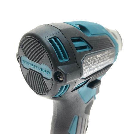 中古】 MAKITA マキタ 充電式インパクトドライバ 18v TD173DRGX ブルー