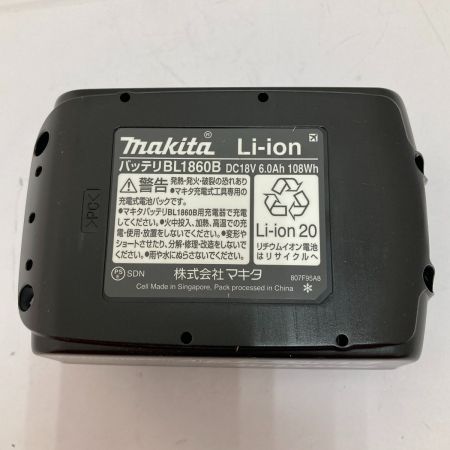  MAKITA マキタ バッテリー　6.0Ah　18V BL1860B