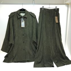 □□ DRWCYS セットアップ 上下セット SIZE 1(S) 36-03141001 カーキ Aランク