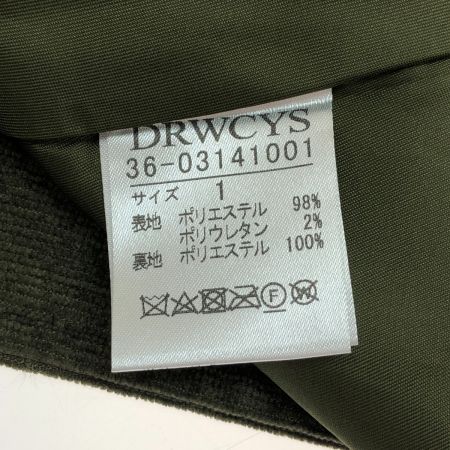  DRWCYS セットアップ 上下セット SIZE 1(S) 36-03141001 カーキ