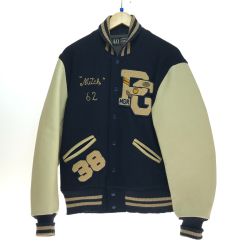 □□ WHITES VILLE ホワイツビル スタジャン Mitch 62 AGED MODEL SIZE 40 WV12311 NAVY×IVORY Cランク