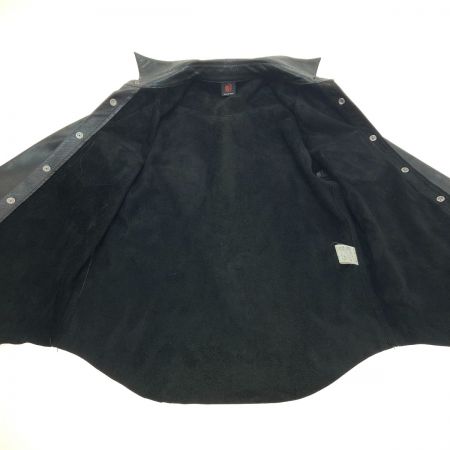 □□RED MOON レッドムーン レザーシャツ SIZE 38(M) ブラック